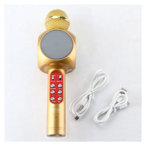 Беспроводной микрофон WSTER 1816 Bluetooth, Светло-коричневый фото №7