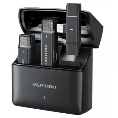 Микрофон Vention USB-C 2-Pack Wireless Lavalier with Charging Case (NCAB0) фото №2