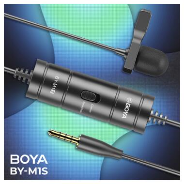 Микрофон Boya BY-M1S Black (BY-M1S) фото №5