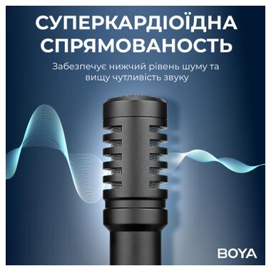 Микрофон Boya BY-MM1+ Black (BY-MM1+) фото №9