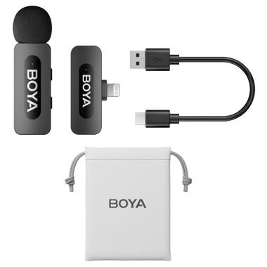 Микрофон Boya BY-V1 Lightning Black (BY-V1) фото №2