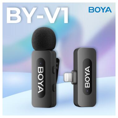 Микрофон Boya BY-V1 Lightning Black (BY-V1) фото №6