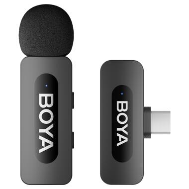 Микрофон Boya BY-V10 Type-C Black (BY-V10) фото №1