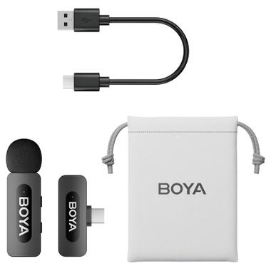 Микрофон Boya BY-V10 Type-C Black (BY-V10) фото №2
