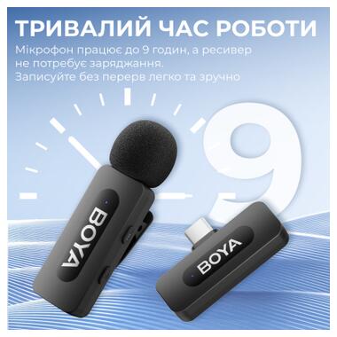 Микрофон Boya BY-V10 Type-C Black (BY-V10) фото №9