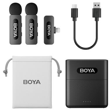 Микрофон Boya BY-V3 Lightning Black (BY-V3) фото №2