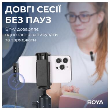 Микрофон Boya BY-V3 Lightning Black (BY-V3) фото №10