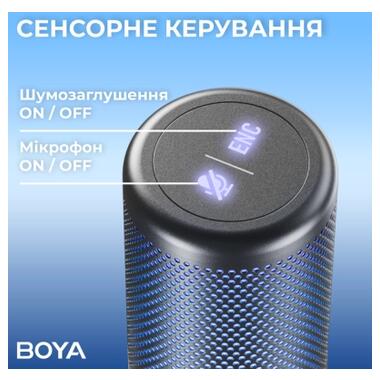 Микрофон Boya K3-02 RGB Type-C/3,5 мм Black (BOYA K3-02) фото №7