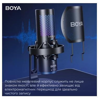 Микрофон Boya K5-02 RGBType-C/3,5 мм Jack Black (BOYA K5-02) фото №10