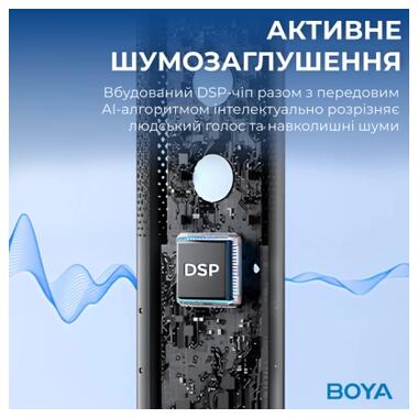 Микрофон Boya K5-02 RGBType-C/3,5 мм Jack Black (BOYA K5-02) фото №8