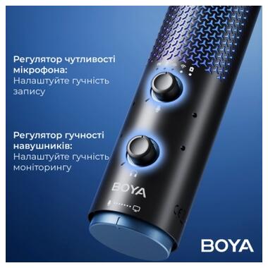 Микрофон Boya K5-02 RGBType-C/3,5 мм Jack Black (BOYA K5-02) фото №12