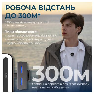 Микрофон Boya LINK 3-01 Type-C/TRS/Lightning Black (LINK 3-01) фото №11