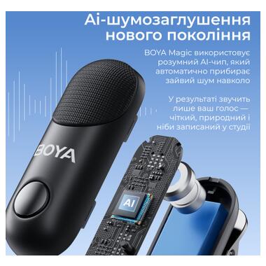 Микрофон Boya Magic-03 Type-C/TRS Black (Magic-03) фото №5