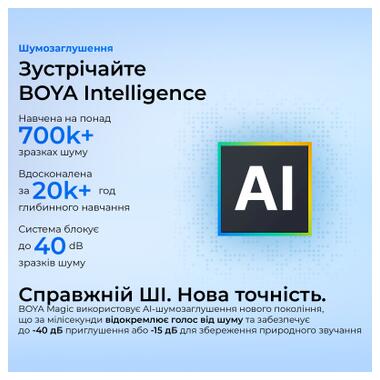 Микрофон Boya MIC 2-02 Type-C/TRS Black (MIC 2-02) фото №9