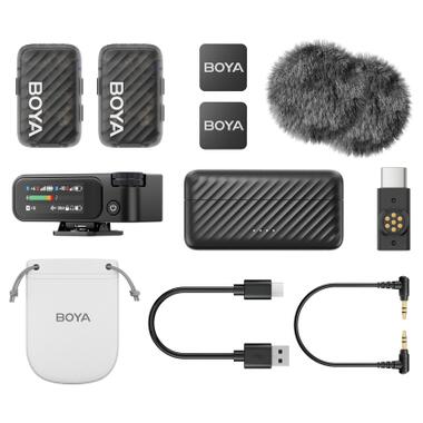 Микрофон Boya MIC 2-02 Type-C/TRS Black (MIC 2-02) фото №2