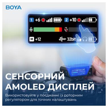 Микрофон Boya MIC 2-02 Type-C/TRS Black (MIC 2-02) фото №8