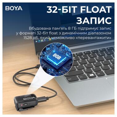 Микрофон Boya mini-12 Type-C/Lightning Black (mini-12) фото №7