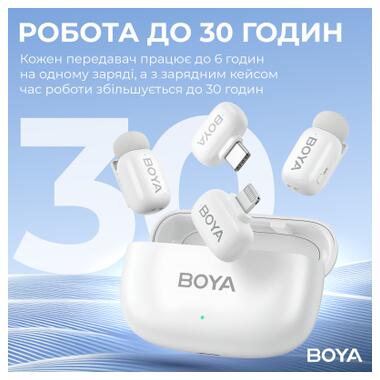 Микрофон Boya mini-13 Type-C/Lightning White (mini-13) фото №11