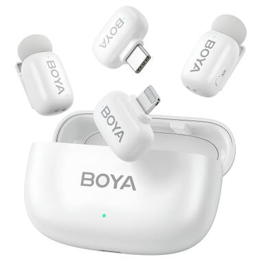 Микрофон Boya mini-13 Type-C/Lightning White (mini-13) фото №1