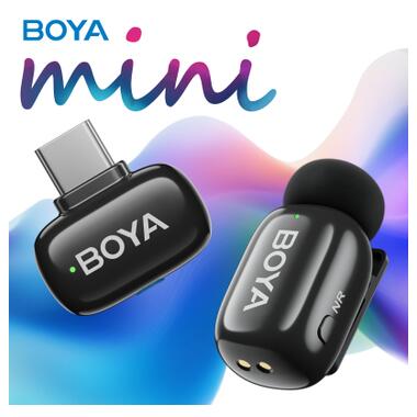 Микрофон Boya mini-16 Type-C Black (mini-16) фото №5