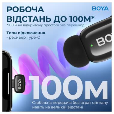 Микрофон Boya mini-16 Type-C Black (mini-16) фото №9