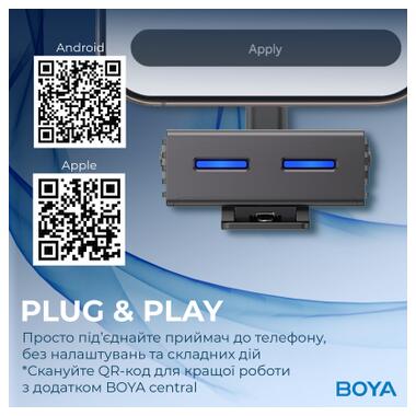 Микрофон Boya LINK 3-02 Type-C/TRS Black (LINK 3-02) фото №12
