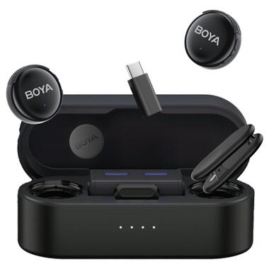 Микрофон Boya LINK 3-02 Type-C/TRS Black (LINK 3-02) фото №1