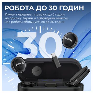 Микрофон Boya LINK 3-02 Type-C/TRS Black (LINK 3-02) фото №9