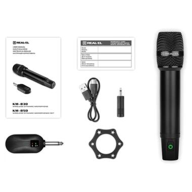 Микрофон REAL-EL KM-830 Black (EL121900001) фото №8