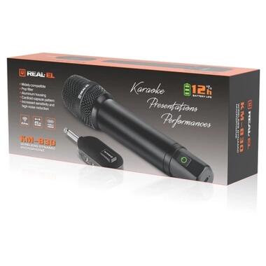 Микрофон REAL-EL KM-830 Black (EL121900001) фото №9