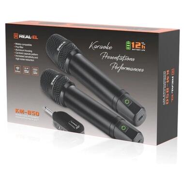 Микрофон REAL-EL KM-850 Black (EL121900002) фото №11