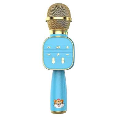 Караоке мікрофон-колонка Epik GDS006 Blue фото №1