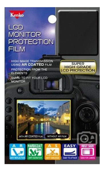 Защитная пленка с антибликовым эффектом Kenko LCD monitor protection film для 2.7 inch фото №1