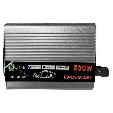 Інвертор UP-500W (12V/220V) 500 Ватт фото №1