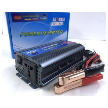 Перетворювач постійного струму Wimpex 1200W інвертор для автомобіля 12В-220В, XPRO (42762-WX 1200V_768) фото №6