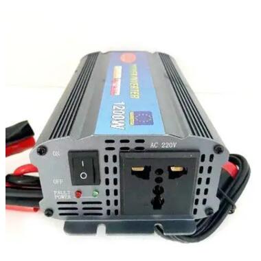 Перетворювач постійного струму Wimpex 1200W інвертор для автомобіля 12В-220В, XPRO (42762-WX 1200V_768) фото №4