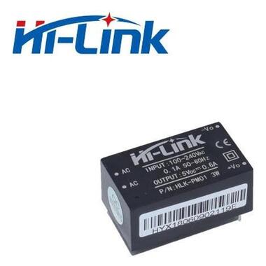 Перетворювач напруги компактний Hi-Link
AC-DC 220В-3.3В 0.9А HLK-PM03 фото №2