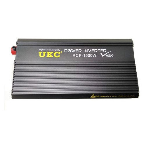 Профессиональный преобразователь инвертор UKC 12V-220V RCP-1500W (IB32006929) фото №2