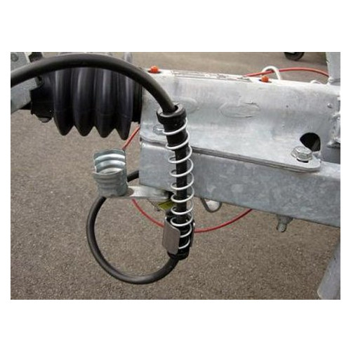 Утримувач кабелю причепа | Страхова пружина дроту Bakker із захистом від перегинів 301208 фото №2