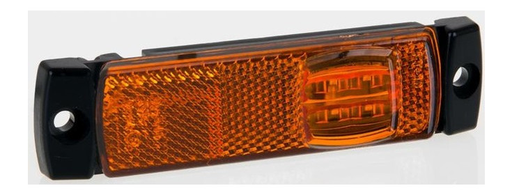 Ліхтар габаритний світлодіодний жовтий Fristom FT-018Z LED з дротом фото №1