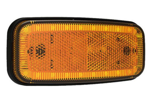 Бічний помаранчевий контурно-габаритний ліхтар Fristom FT-075 Z LED фото №1