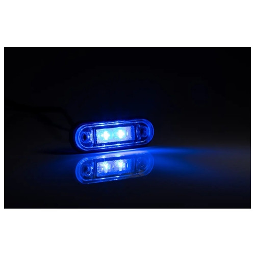Ліхтар декоративний синій із проводом Fristom FT-015 N LED фото №5