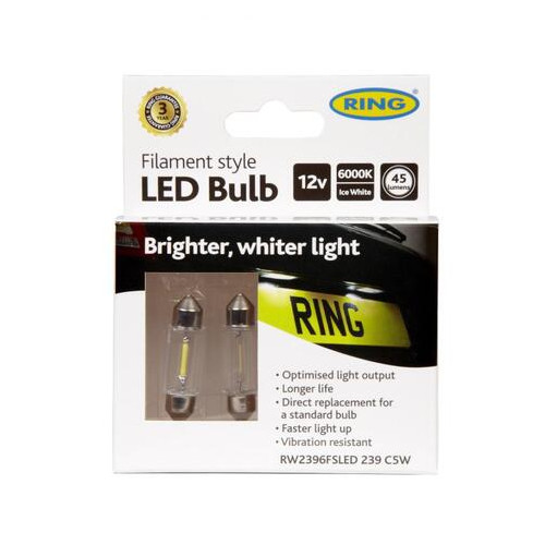 Розміри LED RING Filament C5W 239 RW2396FSLED (9675) k2 фото №2