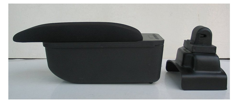Підлокітник Skoda Rapid Botec чорний тканинний (64576TB) фото №4