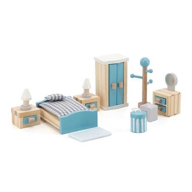 Деревянная мебель для кукол Viga Toys PolarB Спальня (44035) фото №1