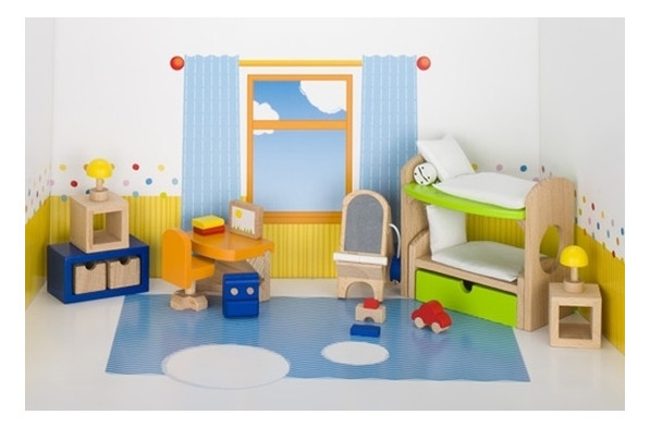 Набір для ляльок Goki Меблі дитячої кімнати (51746G) фото №2