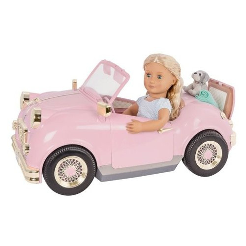 Транспорт для ляльок Our Generation Ретро автомобіль з відкритим вгору (BD67051Z) фото №4