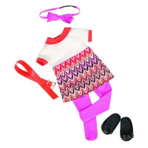 Набір одягу для ляльок Our Generation Сукня з принтом BD60014Z (JN63BD60014Z) фото №1