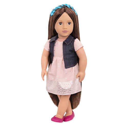 Лялька Our Generation Кейлін 46 см з зростаючим волоссям, брюнетка (BD31204Z) фото №2