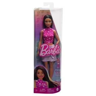 Лялька Barbie Fashionistas в рожевому топі з зірковим принтом (HRH13) фото №5